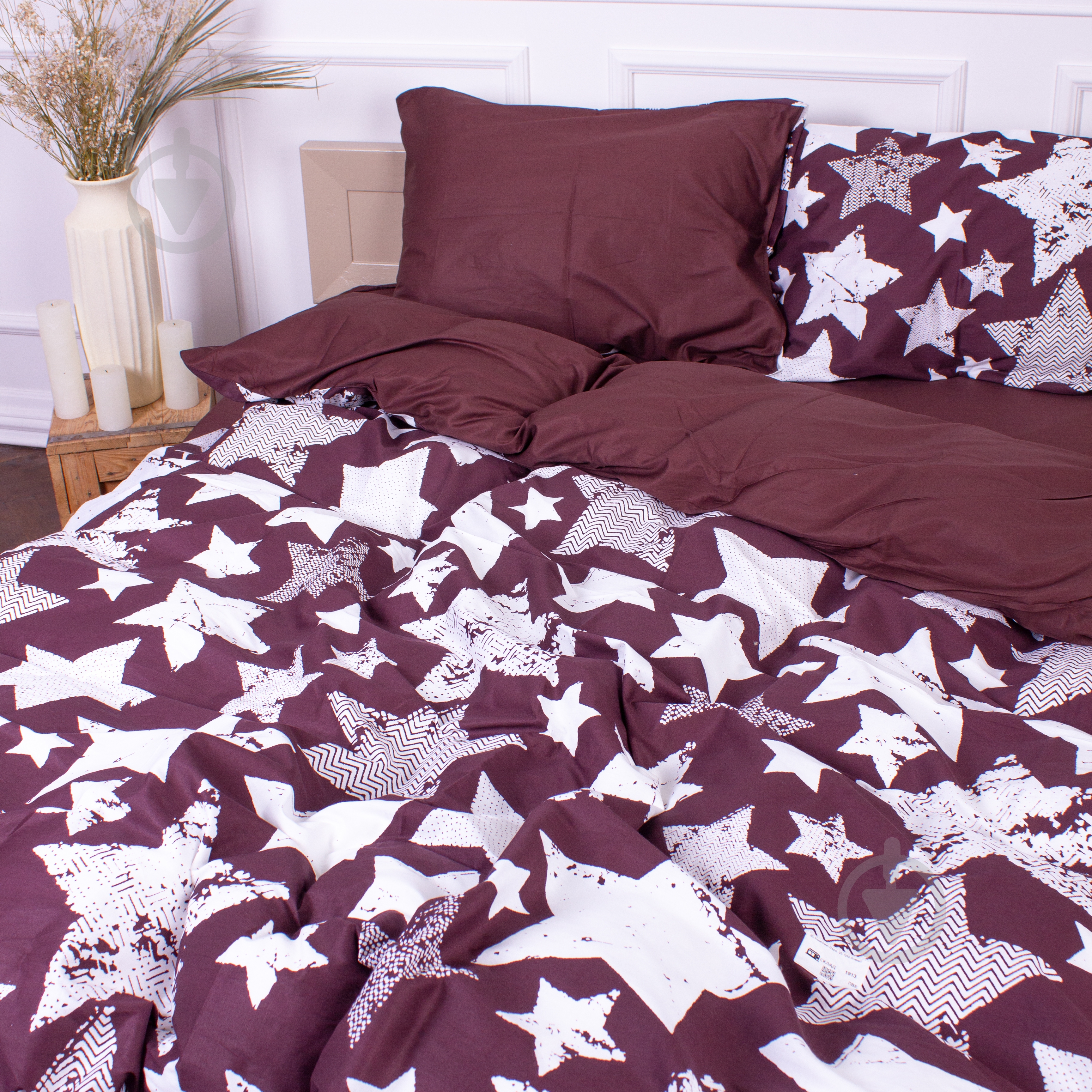 Комплект постельного белья Сатин 22-1255-1 Arasari 143х210 см мультиколор MirSon - фото 3 Комплект постельного белья Сатин 22-1255-1 Arasari 143х210 см мультиколор MirSon - фото 3