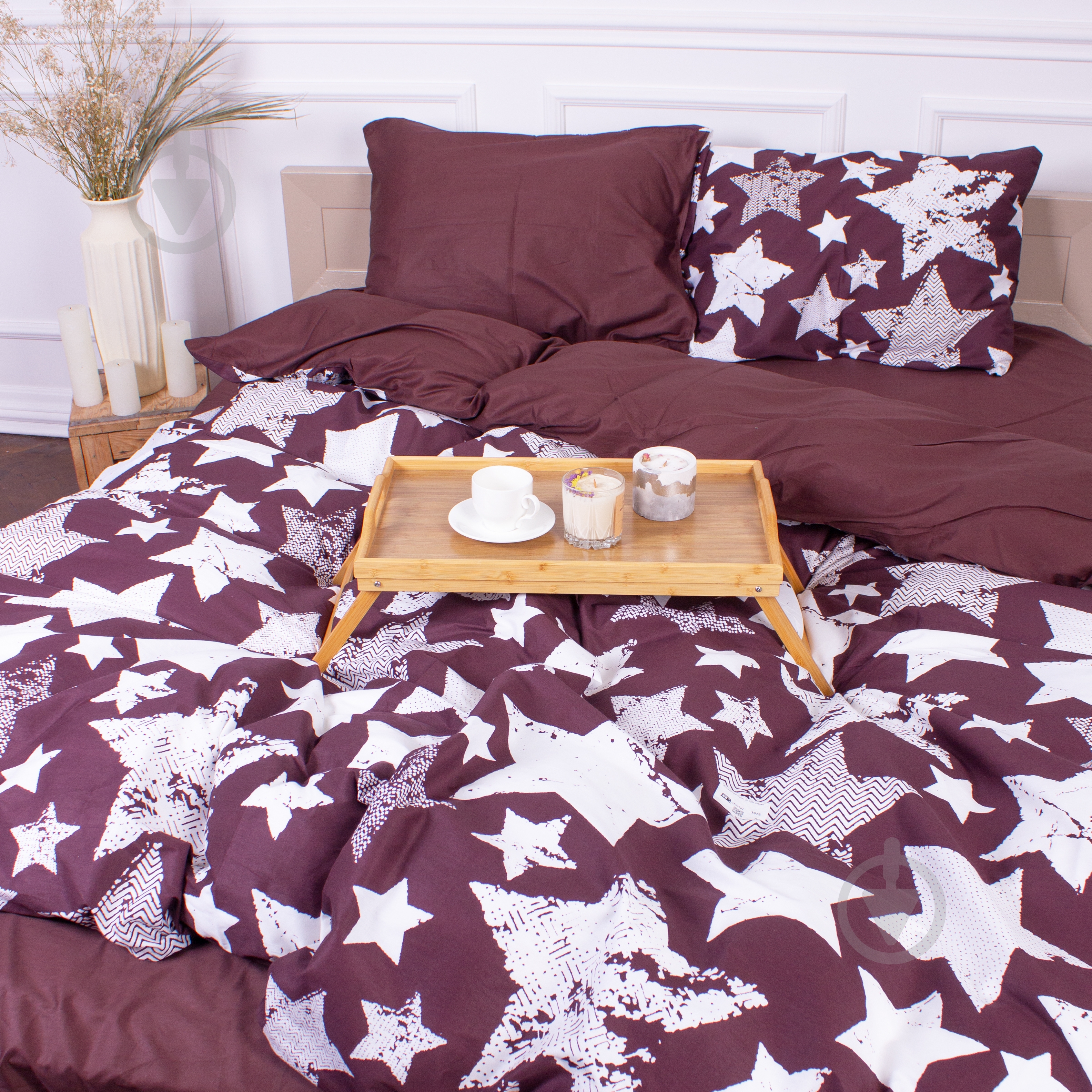 Комплект постельного белья Сатин 22-1255-1 Arasari 143х210 см мультиколор MirSon - фото 4 Комплект постельного белья Сатин 22-1255-1 Arasari 143х210 см мультиколор MirSon - фото 4