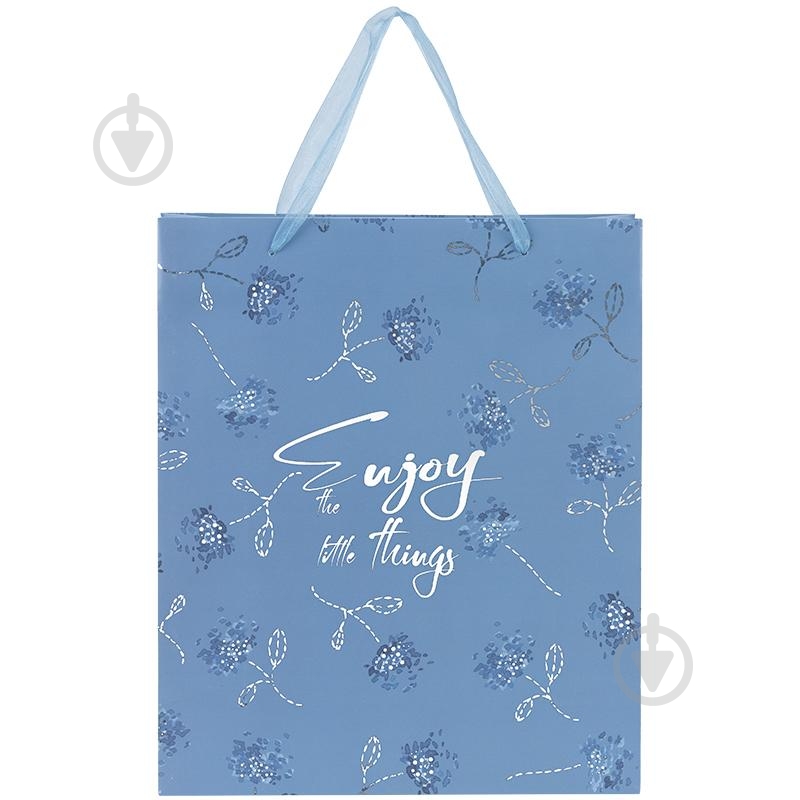 Пакет подарочный 25х19 см Flower Symphony-3 Axent - фото 1 Пакет подарочный 25х19 см Flower Symphony-3 Axent - фото 1