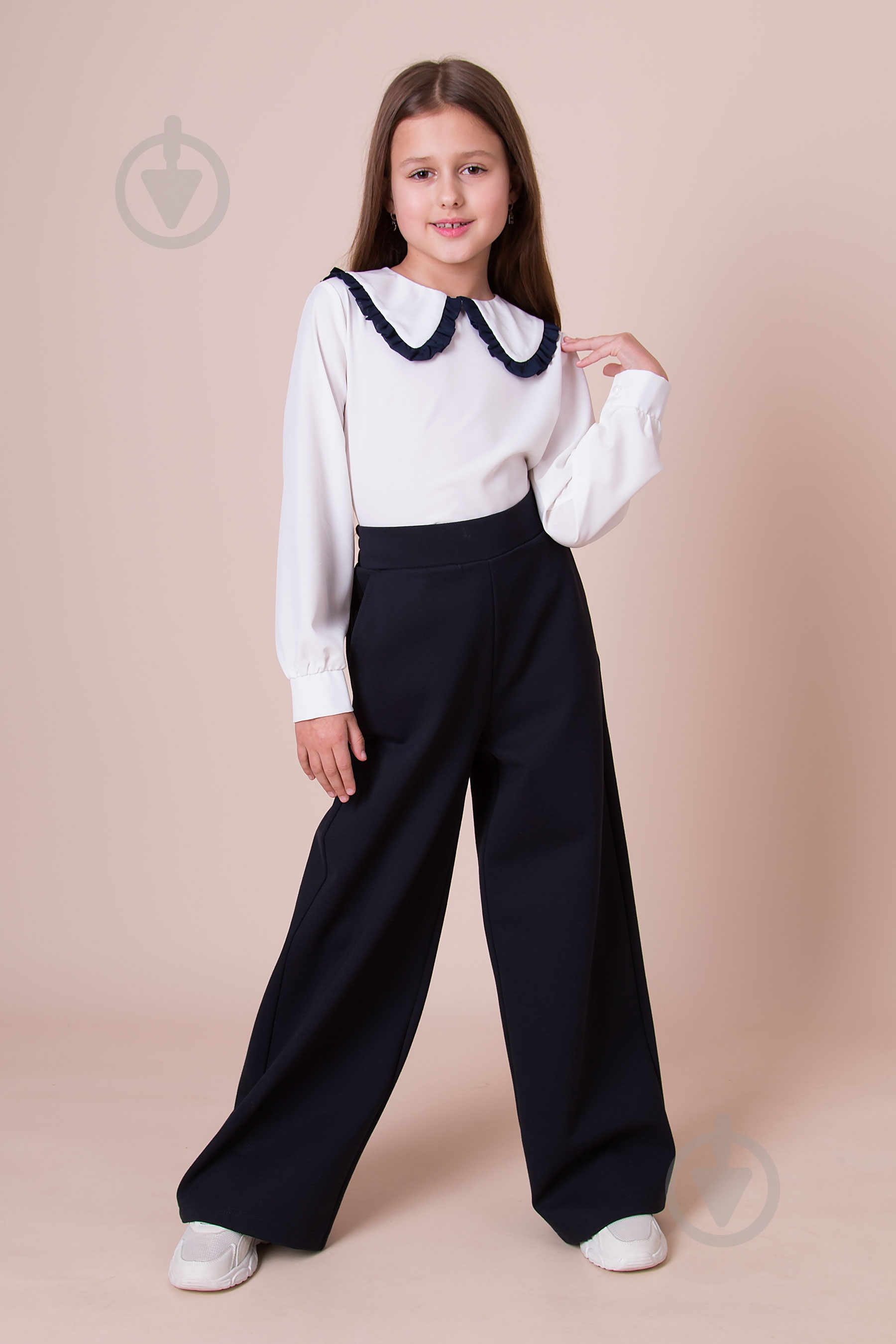 Брюки шкільні Mevis 5317 (01) р.122 синій - фото 2 Брюки шкільні Mevis 5317 (01) р.122 синій - фото 2