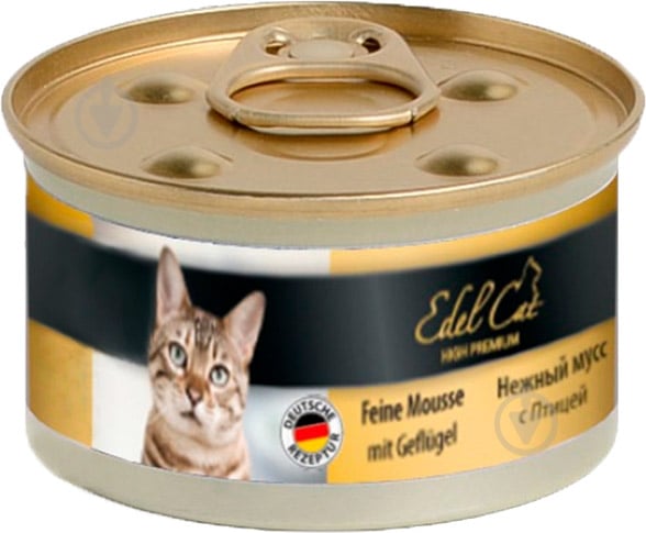 Консерва Edel Cat с птицей 85 г - фото 1