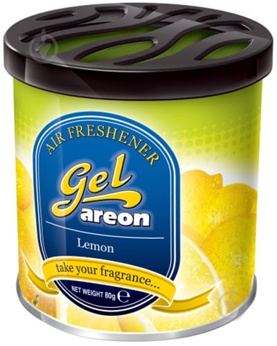 Ароматизатор на панель приборов Areon Gel Lemon - фото 1