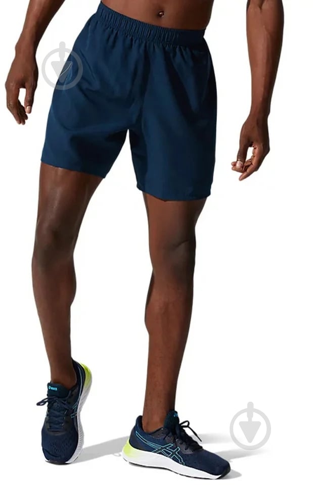 Шорти Asics CORE 7IN SHORT 2011C337-400 р. 2XL синій - фото 1