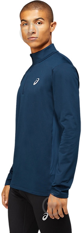 Джемпер Asics CORE LS 1/2 ZIP WINTER TOP 2011C347-400 р. 2XL синий - фото 3 Джемпер Asics CORE LS 1/2 ZIP WINTER TOP 2011C347-400 р. 2XL синий - фото 3