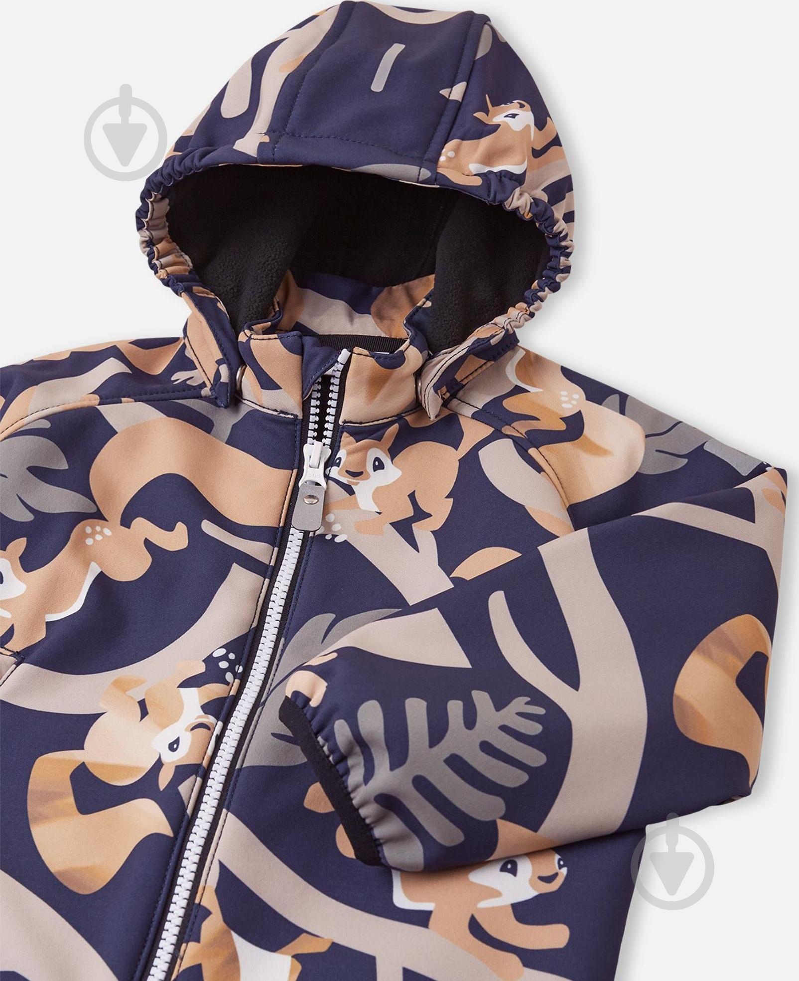 Комбинезон унисекс Reima Softshell Mjosa р.74 темно-синий 5100006A-6982 - фото 4