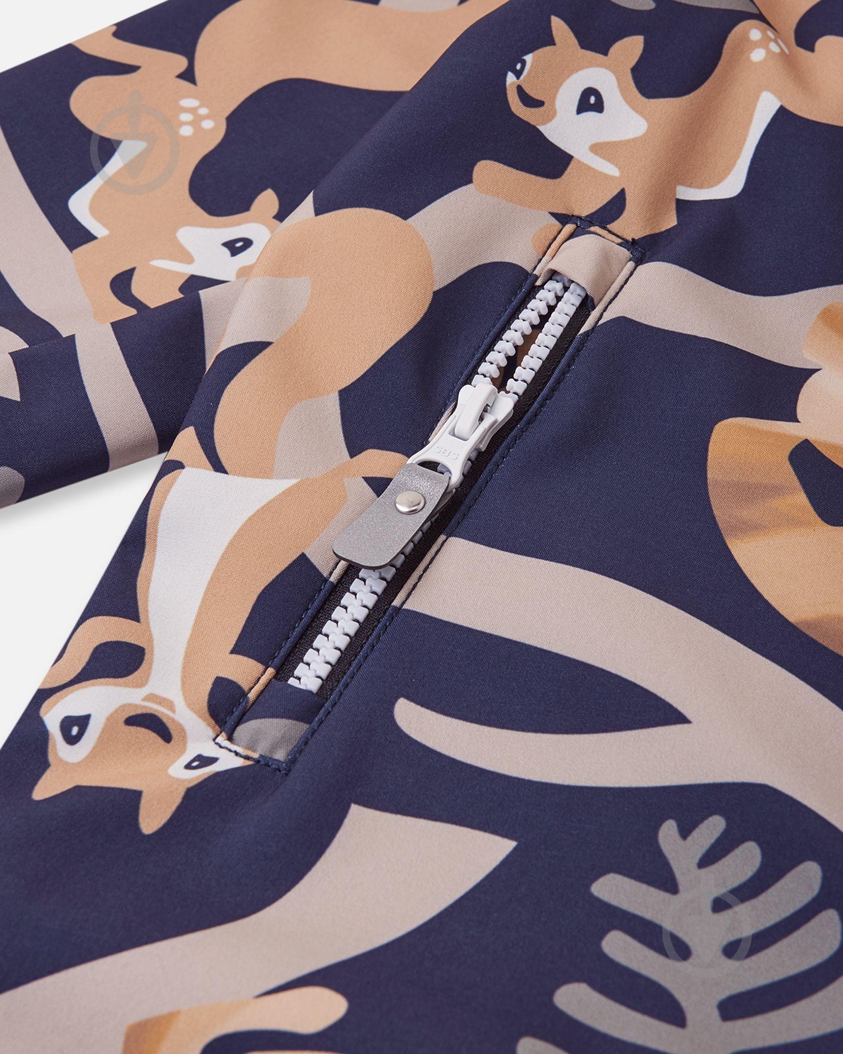 Комбинезон унисекс Reima Softshell Mjosa р.92 темно-синий 5100006A-6982 - фото 8