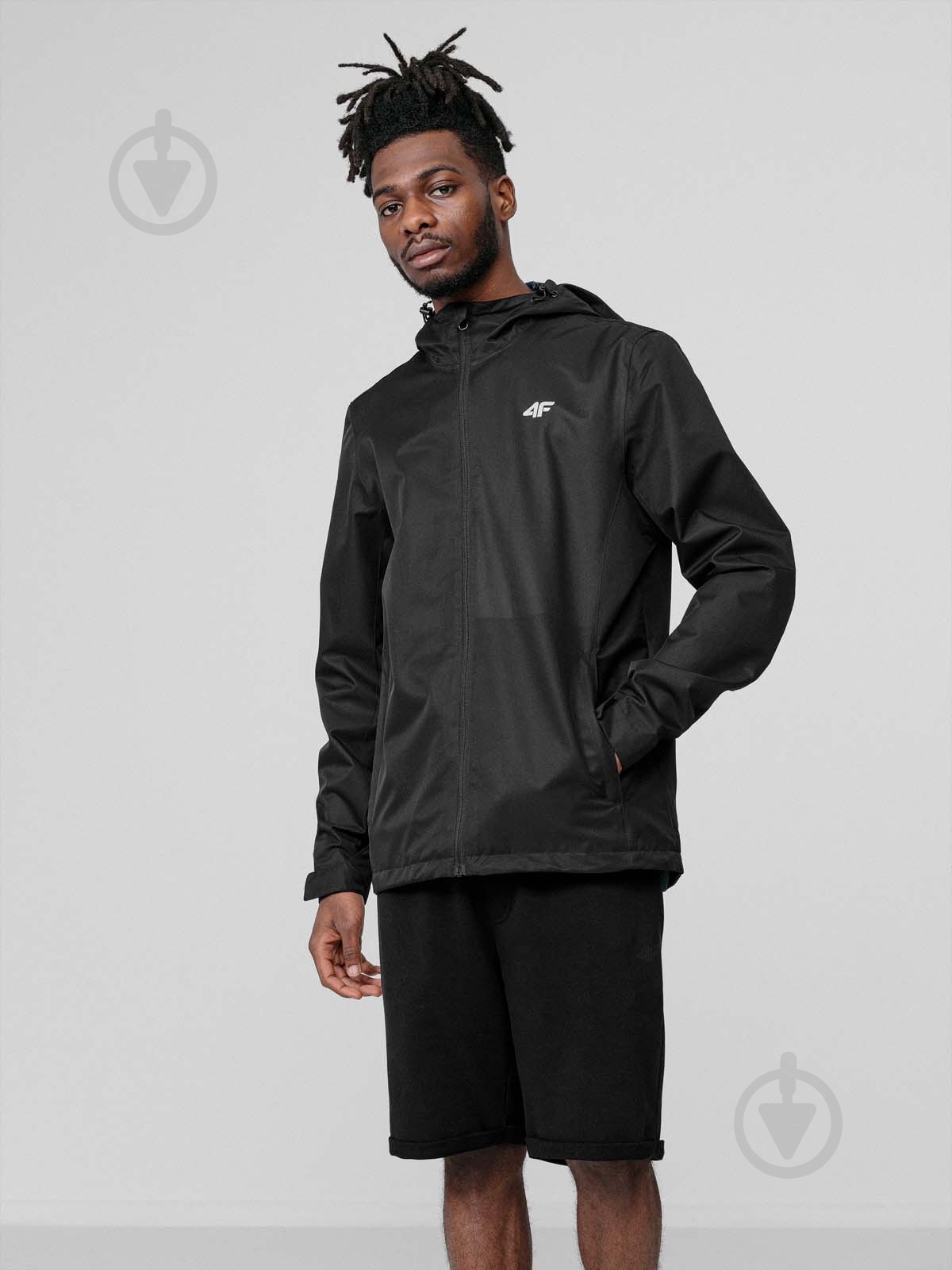 Куртка чоловіча зимова 4F JACKET KUM351 H4Z22-KUM351-20S р.L чорна - фото 2 Куртка чоловіча зимова 4F JACKET KUM351 H4Z22-KUM351-20S р.L чорна - фото 2