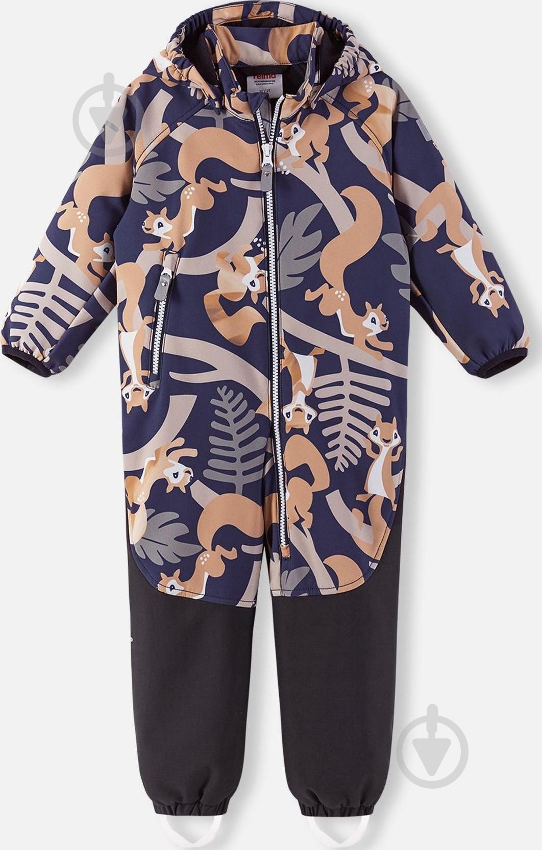 Комбінезон унісекс Reima Softshell Mjosa р.98 темно-синій 5100006A-6982 - фото 1