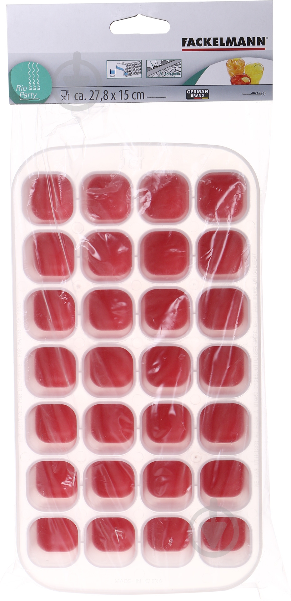 Форма для льда Fackelmann 27,8x13x3,4 см 49369 - фото 3