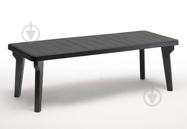 Стол пластиковый Bergen 90x220 см серый - фото 1 Стол пластиковый Bergen 90x220 см серый - фото 1