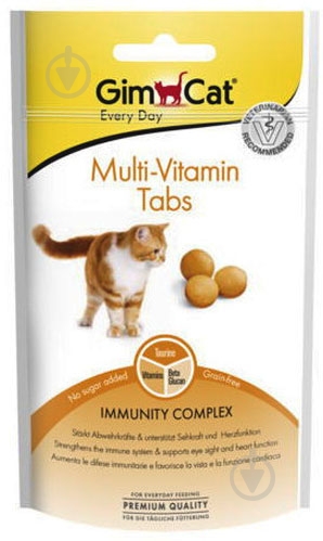 Таблетки Gimpet Every Day Multivitamin молоко и молочные продукты 40 г - фото 1 Таблетки Gimpet Every Day Multivitamin молоко и молочные продукты 40 г - фото 1