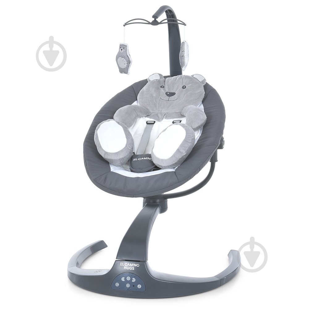 Заколисувальний центр El Camino ME 1077 Gray - фото 1 Заколисувальний центр El Camino ME 1077 Gray - фото 1