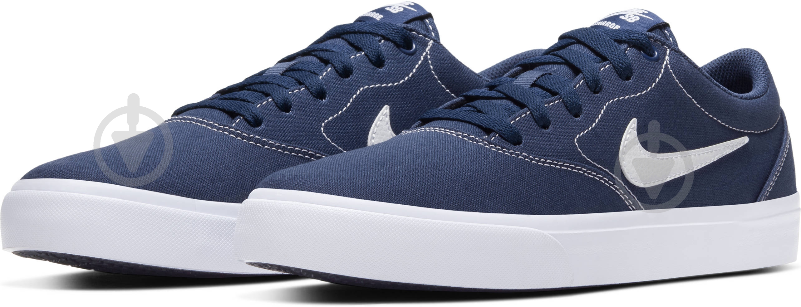 Кросівки чоловічі демісезонні Nike SB CHARGE CNVS CD6279-402 р.47,5 темно-сині - фото 1 Кросівки чоловічі демісезонні Nike SB CHARGE CNVS CD6279-402 р.47,5 темно-сині - фото 1