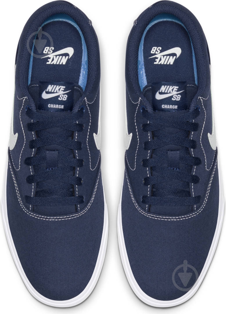 Кросівки чоловічі демісезонні Nike SB CHARGE CNVS CD6279-402 р.47,5 темно-сині - фото 7 Кросівки чоловічі демісезонні Nike SB CHARGE CNVS CD6279-402 р.47,5 темно-сині - фото 7