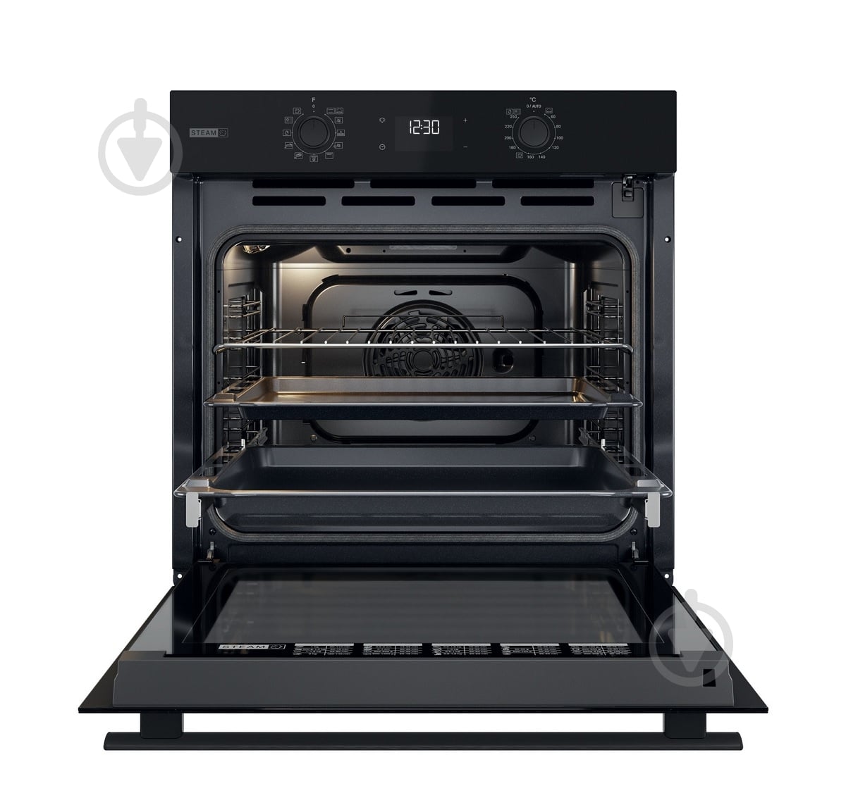 Комплект вбудованої техніки Whirlpool Духова шафа OMK58HU1B + Варильна поверхня TGML660NB - фото 3 Комплект вбудованої техніки Whirlpool Духова шафа OMK58HU1B + Варильна поверхня TGML660NB - фото 3
