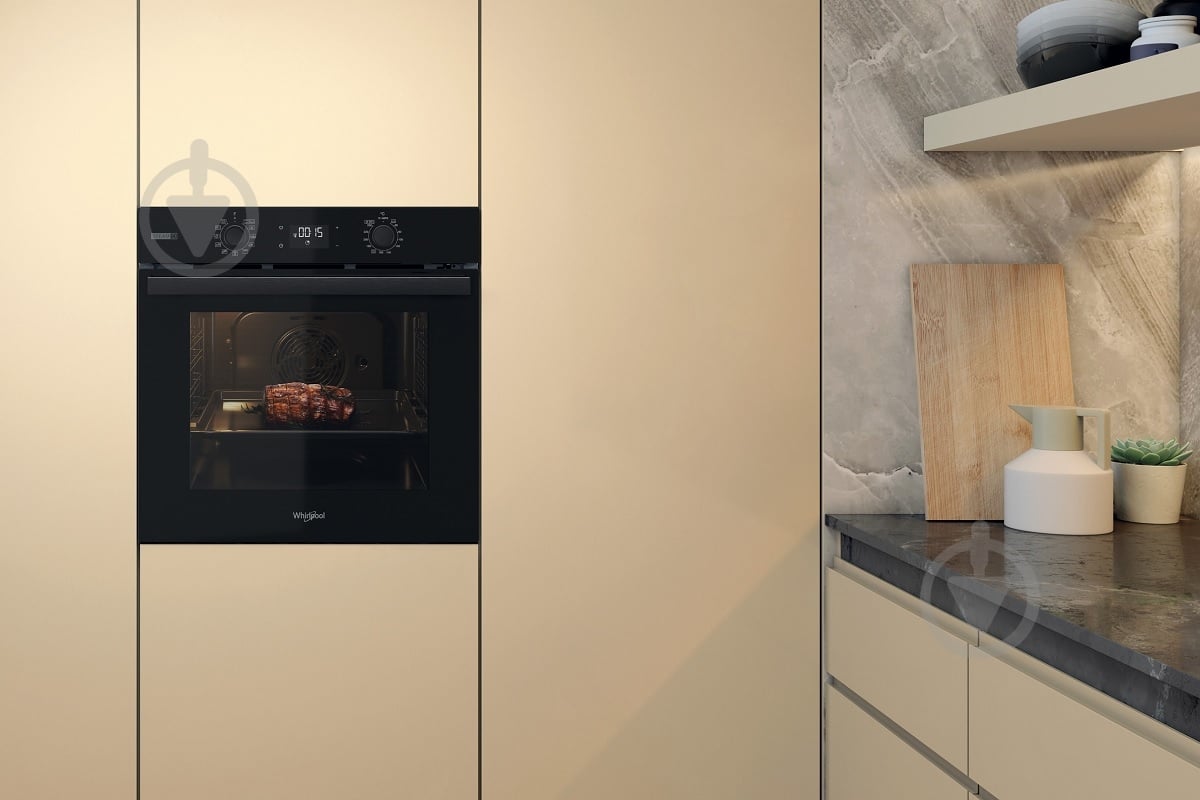 Комплект вбудованої техніки Whirlpool Духова шафа OMK58HU1B + Варильна поверхня TGML660NB - фото 7 Комплект вбудованої техніки Whirlpool Духова шафа OMK58HU1B + Варильна поверхня TGML660NB - фото 7