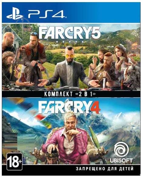 Игра Sony Комплект «Far Cry 4» + «Far Cry 5» [PS4, Russian version] - фото 1