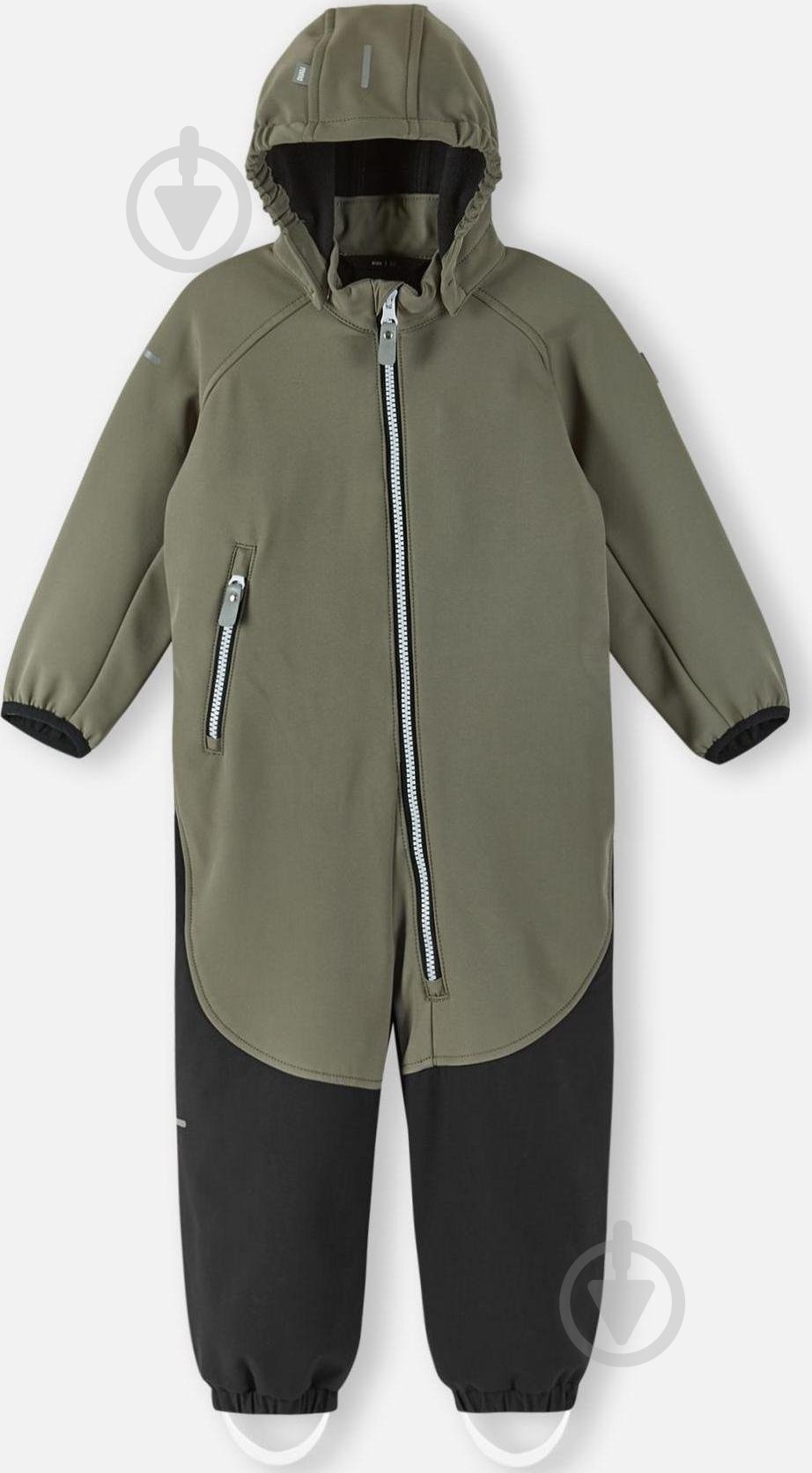 Комбінезон для хлопчиків Reima Softshell Mjosa р.86 темно-зелений 5100006B-8920 - фото 3