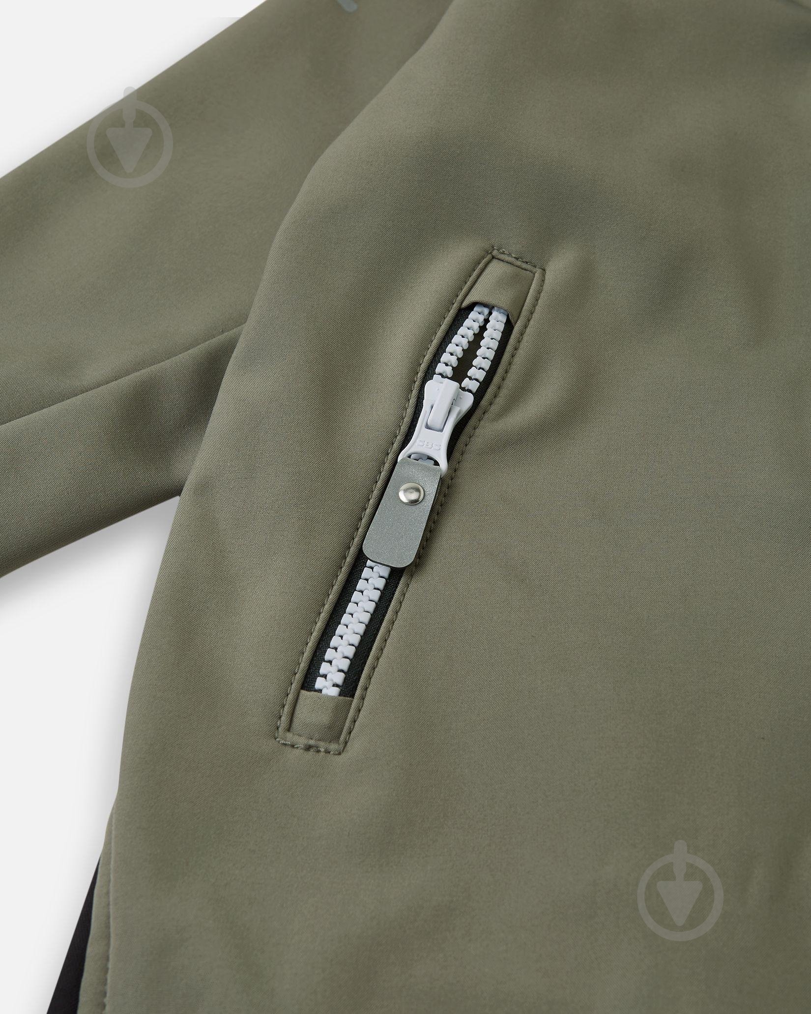 Комбінезон для хлопчиків Reima Softshell Mjosa р.92 темно-зелений 5100006B-8920 - фото 8