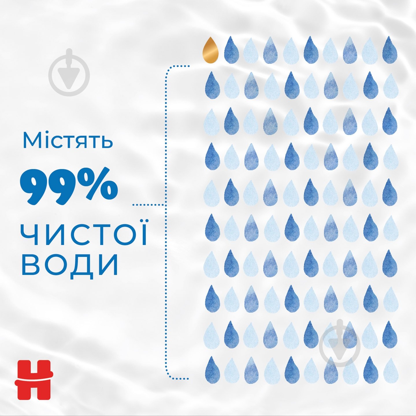 Дитячі вологі серветки Huggies Pure ExSens Triplo 144 шт. - фото 4