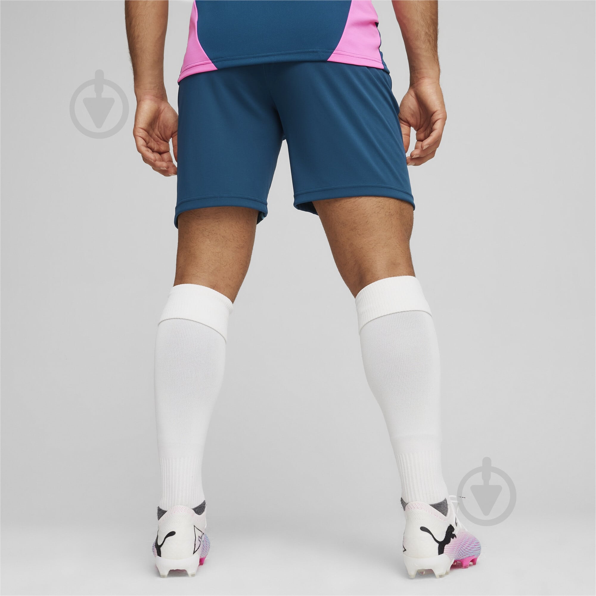 Шорты Puma INDIVIDUALFINAL SHORTS 65901956 р. M синий - фото 4