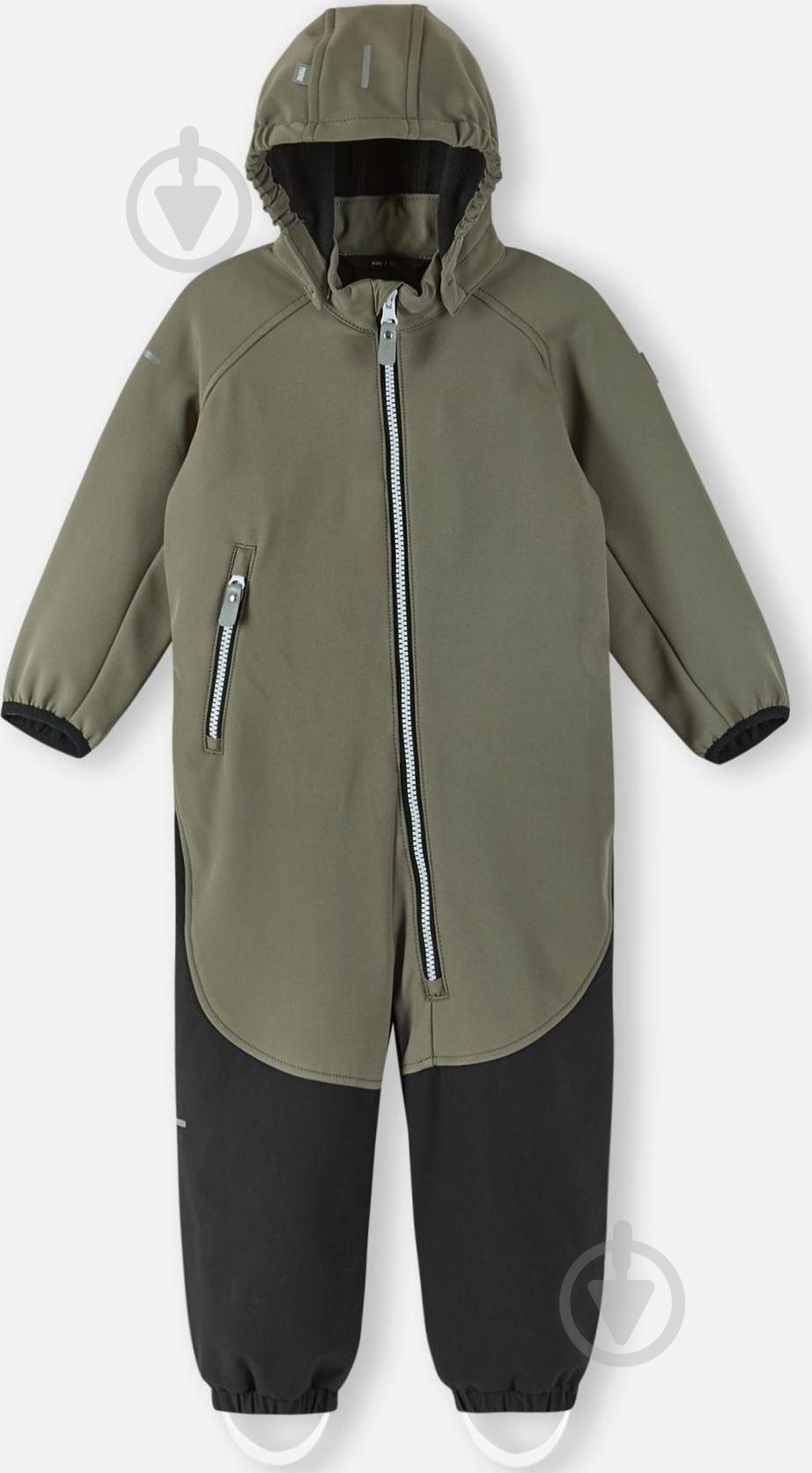 Комбинезон для мальчиков Reima Softshell Mjosa р.98 темно-зеленый 5100006B-8920 - фото 3