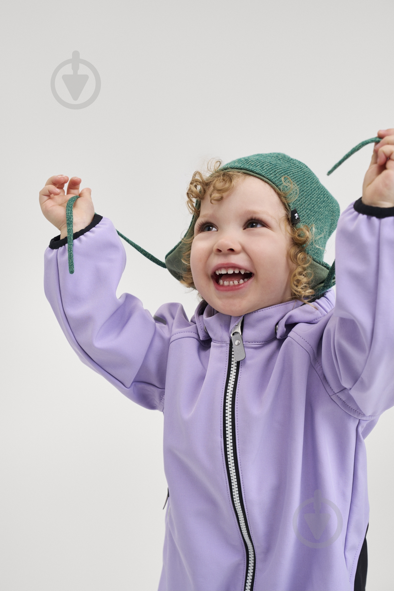 Комбінезон для дівчаток Reima Softshell Mjosa р.80 бузковий 5100006C-5450 - фото 10