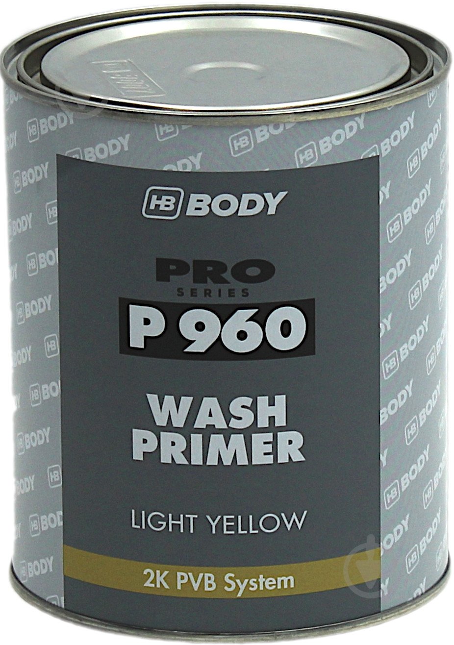 Грунт 960 Wash Primer Body 1000 мл - фото 1 Грунт 960 Wash Primer Body 1000 мл - фото 1