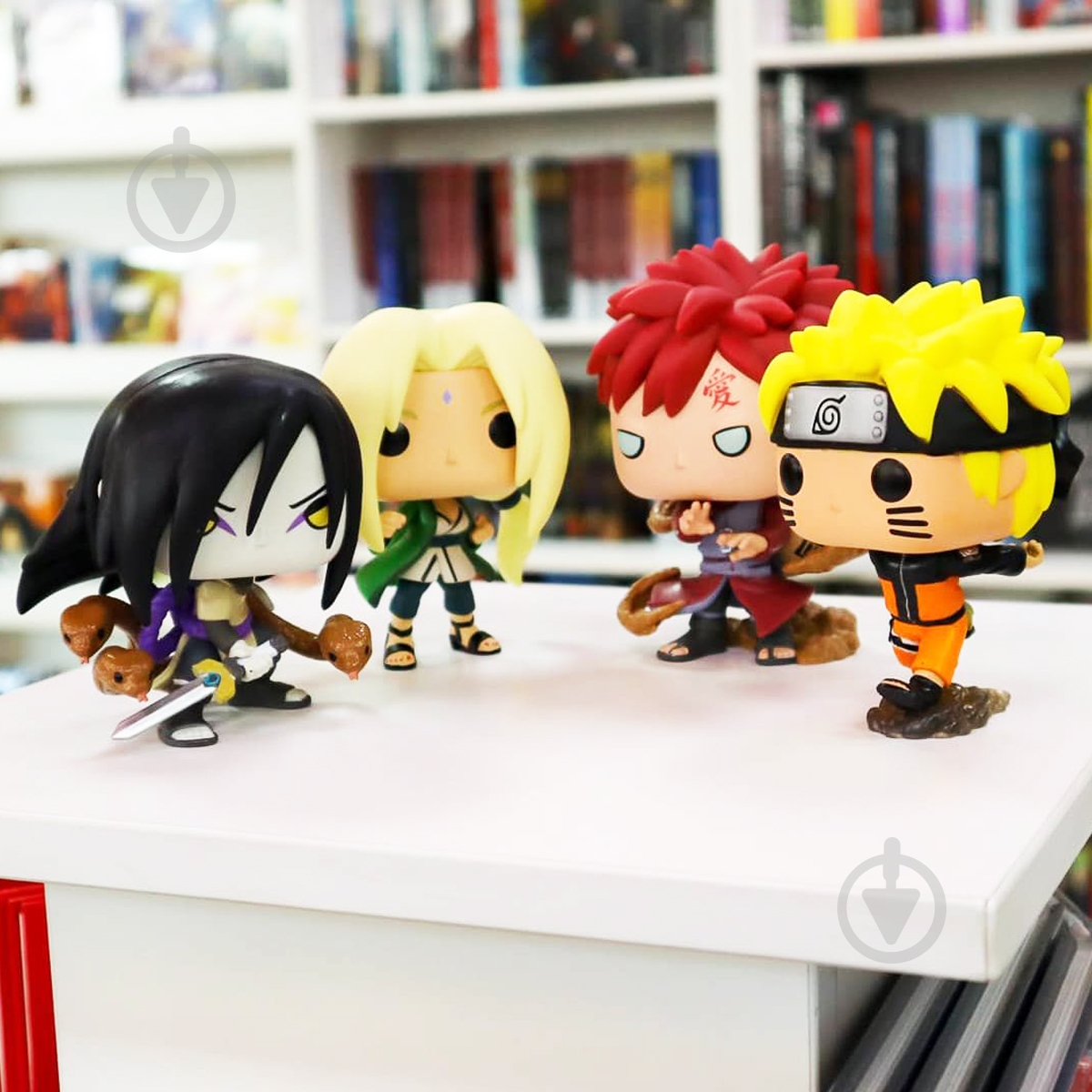 Фигурка-брелок Funko POP! cерии Naruto Гаара 46627 - фото 4 Фигурка-брелок Funko POP! cерии Naruto Гаара 46627 - фото 4