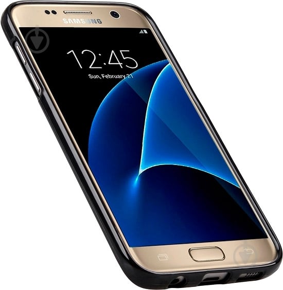 Чохол MELKCO Poly Jacket TPU для Samsung Galaxy S7 G930 black (SSGLS7TULT2BKMT) - фото 4