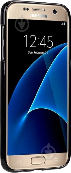 Чохол MELKCO Poly Jacket TPU для Samsung Galaxy S7 G930 black (SSGLS7TULT2BKMT) - фото 2