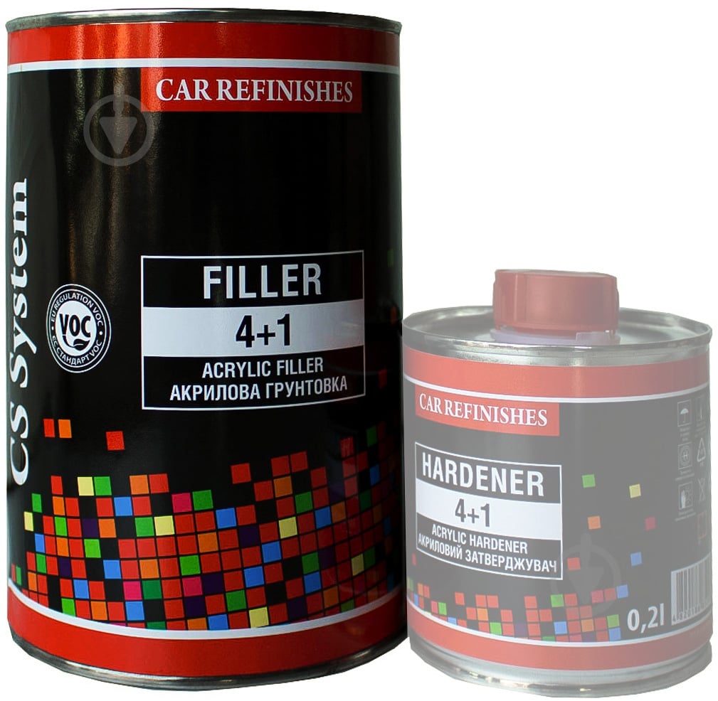 Грунт черный 4+1 CS System 800 мл - фото 1