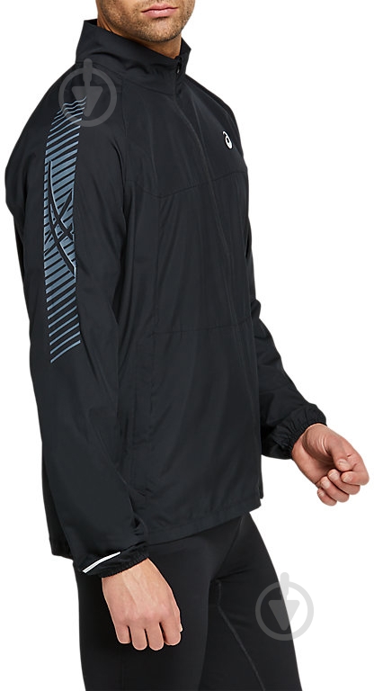 Куртка Asics ICON JACKET 2011B051-001 р.L черная - фото 3 Куртка Asics ICON JACKET 2011B051-001 р.L черная - фото 3