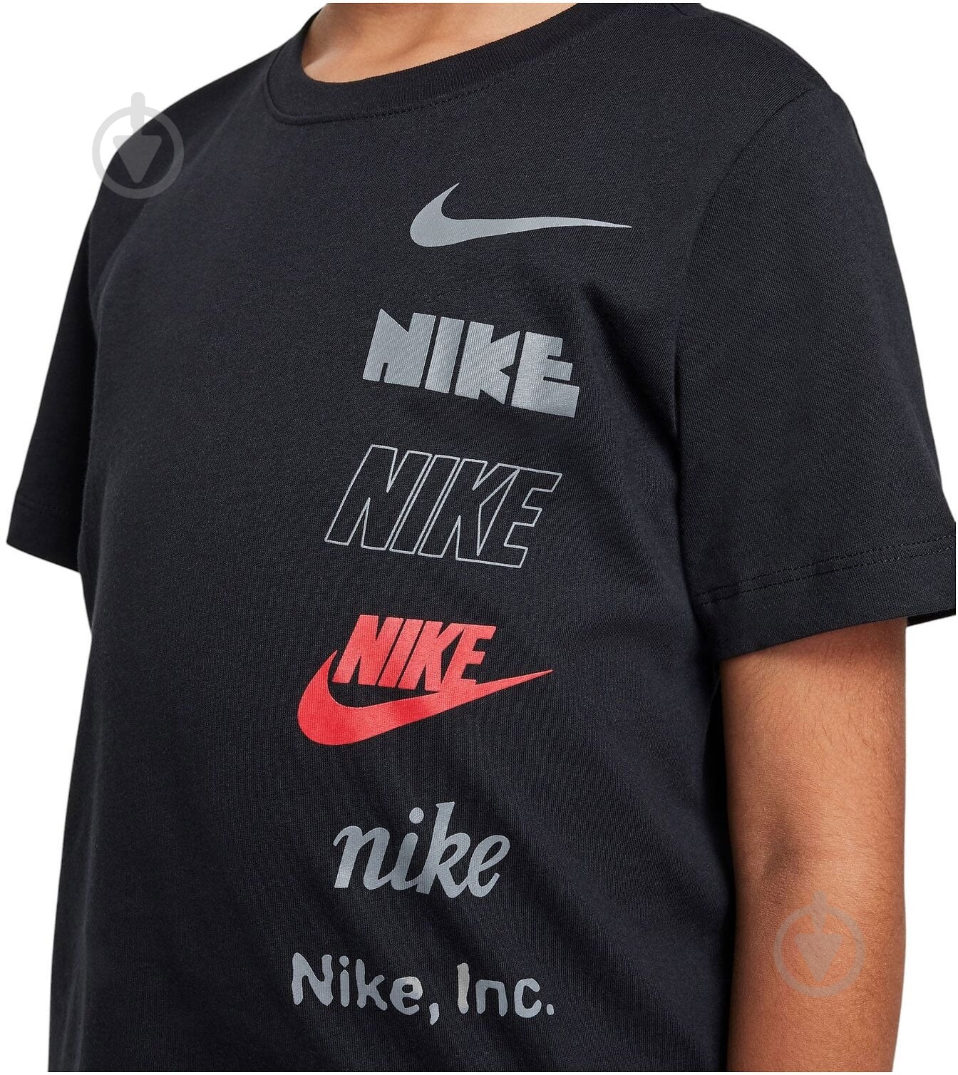 Футболка Nike HQ2289-010 р.M черный - фото 4