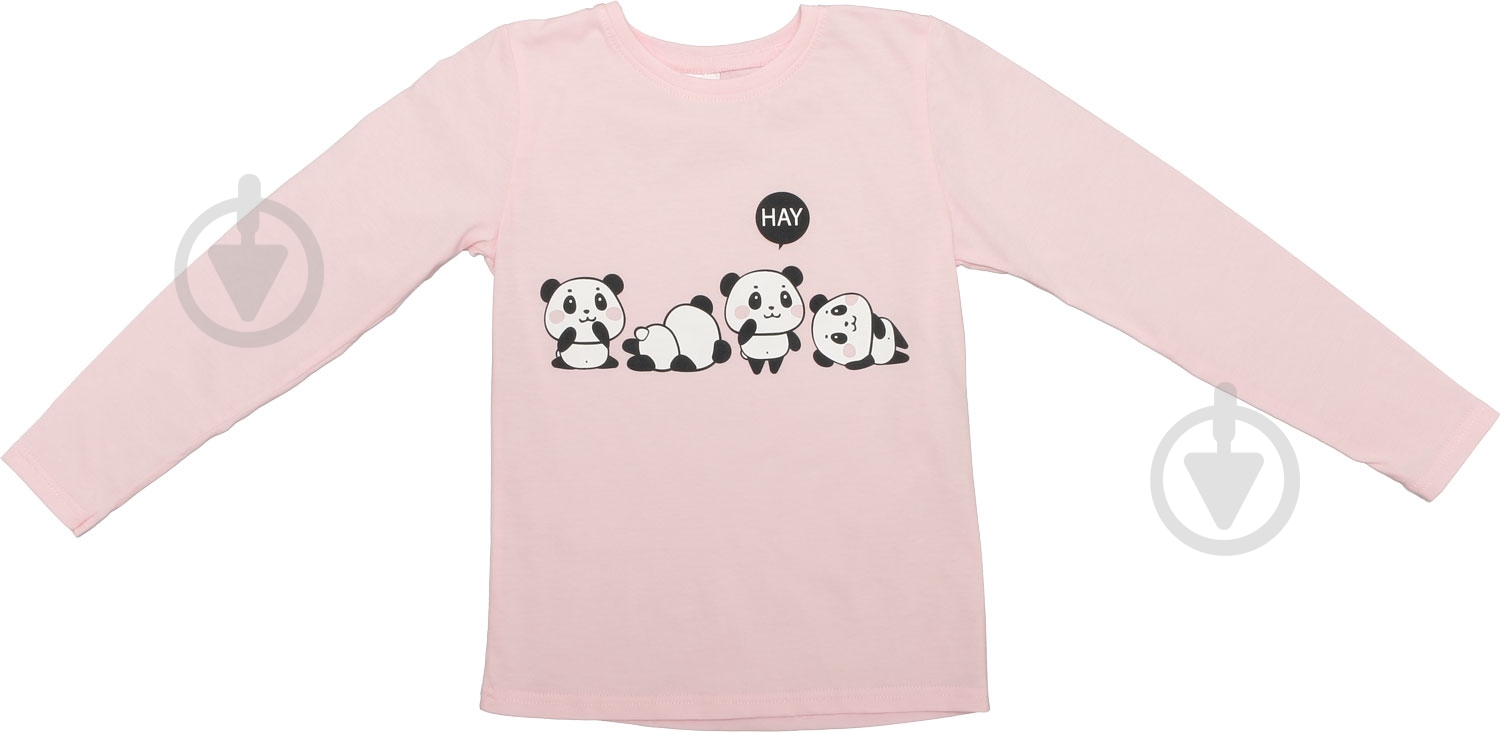 Реглан для девочки Luna Kids Panda р.146 розовый - фото 2 Реглан для девочки Luna Kids Panda р.146 розовый - фото 2