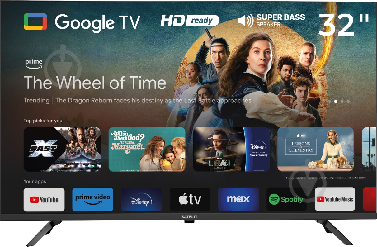 Телевизор Satelit 32H9500GS - фото 1