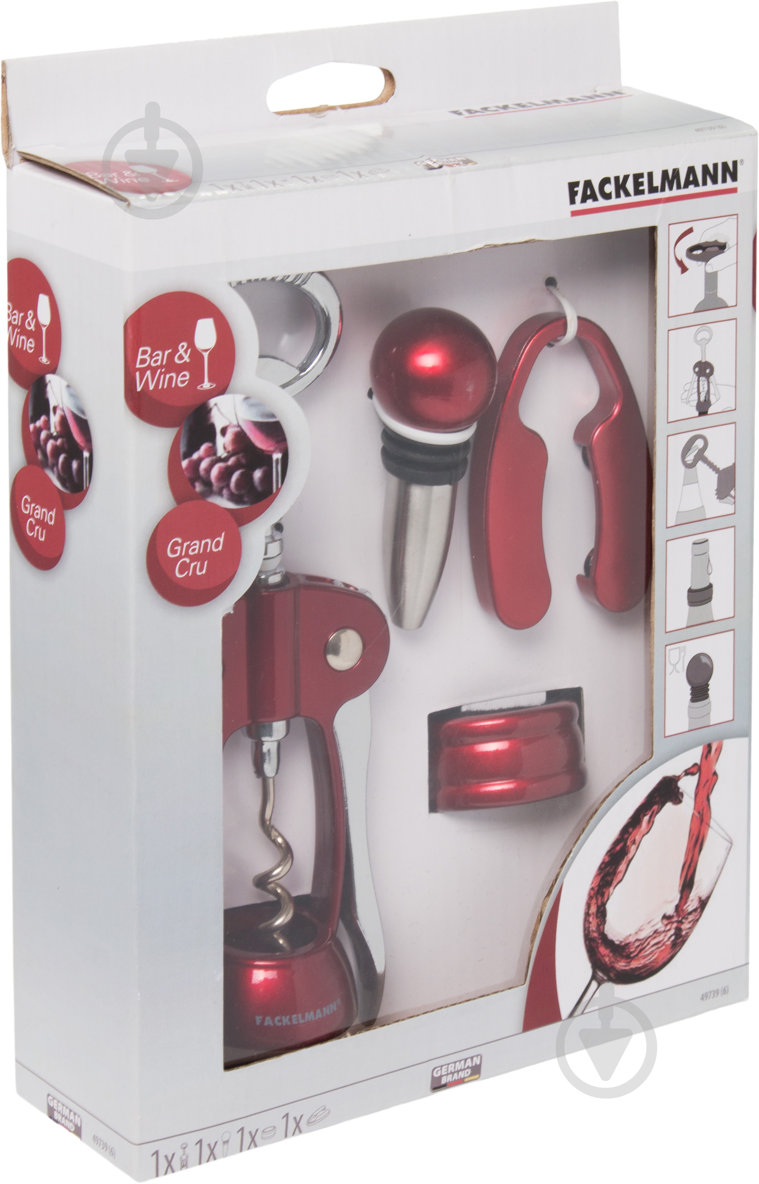 Набор для бара Fackelmann 4 предмета 49739 - фото 6