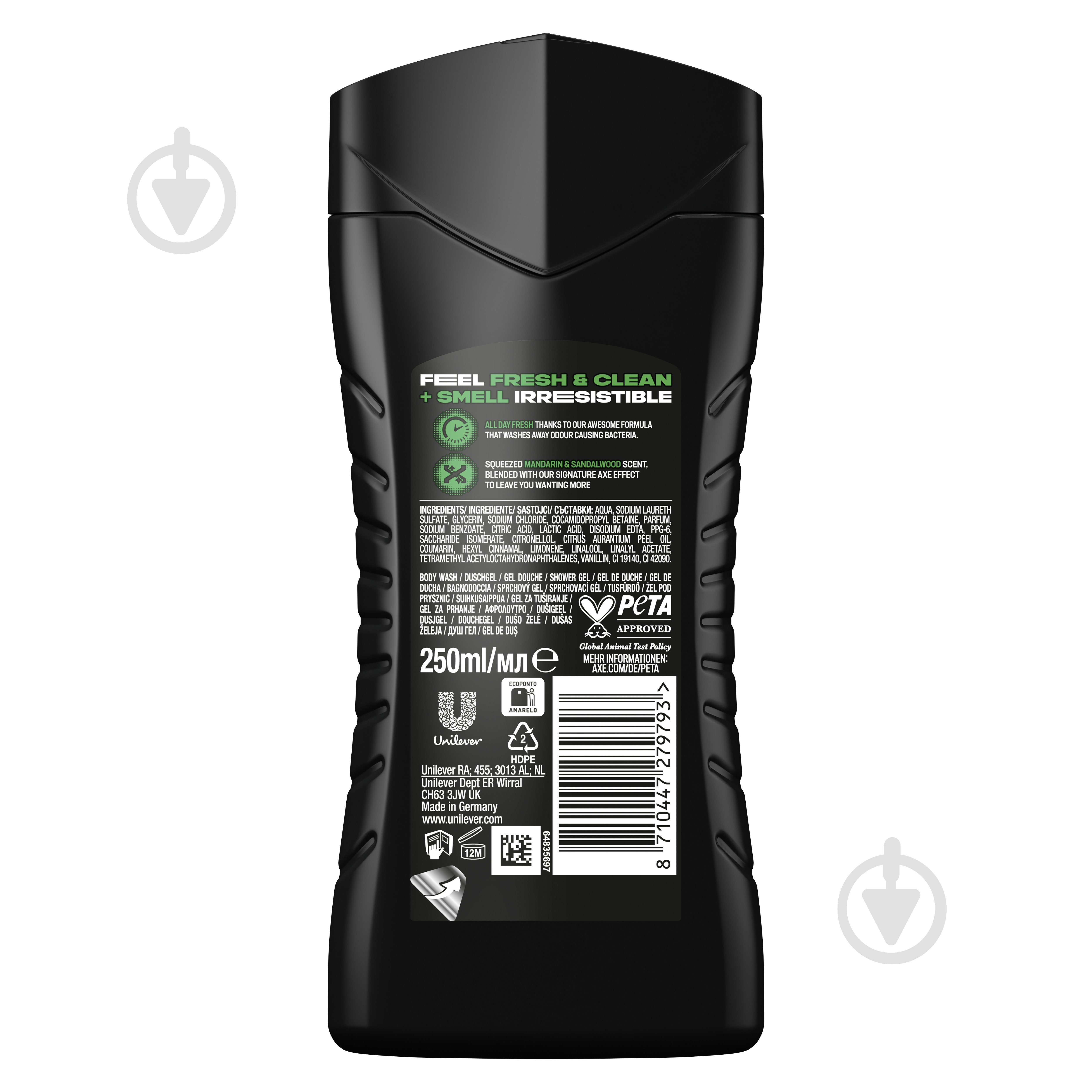 Гель для душа AXE Африка 250 мл - фото 2