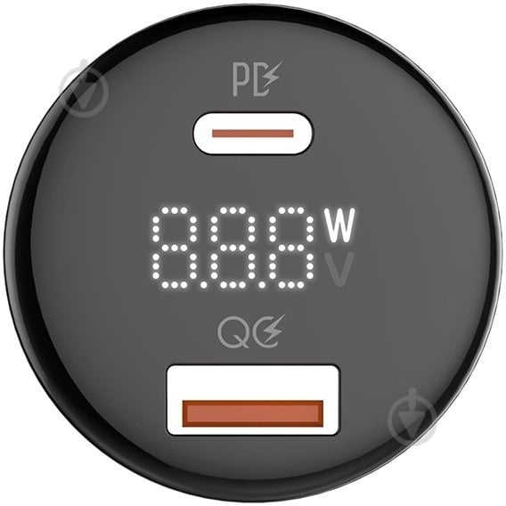 Автомобильное зарядное устройство ColorWay Power Delivery PPS USB (USB-A + USB-C) 100W Black (CW-CHA044PD-BK) - фото 2