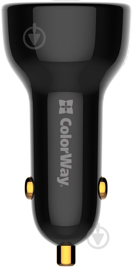 Автомобильное зарядное устройство ColorWay Power Delivery PPS USB (USB-A + USB-C) 100W Black (CW-CHA044PD-BK) - фото 3