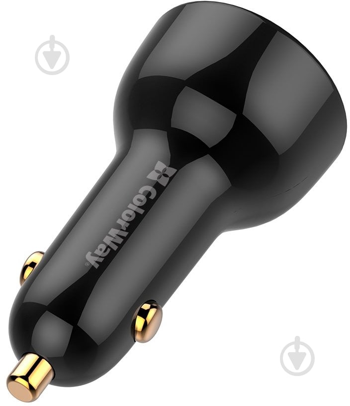 Автомобильное зарядное устройство ColorWay Power Delivery PPS USB (USB-A + USB-C) 100W Black (CW-CHA044PD-BK) - фото 6