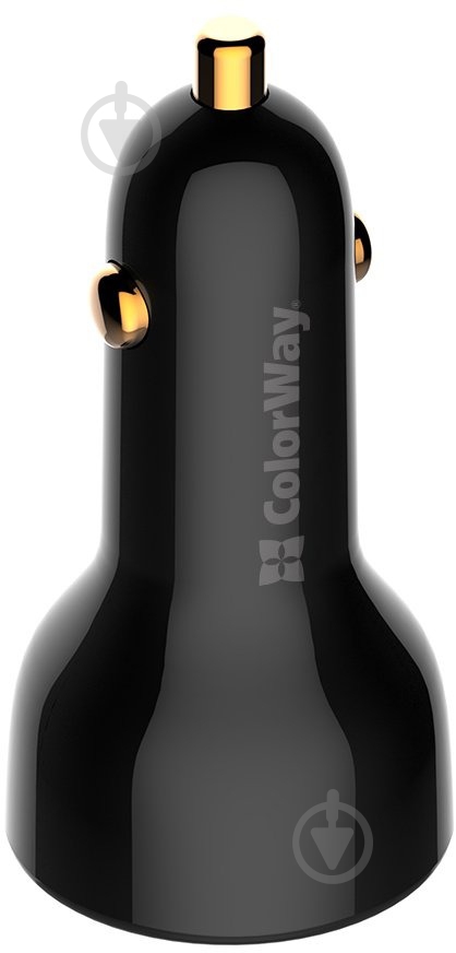 Автомобильное зарядное устройство ColorWay Power Delivery PPS USB (USB-A + USB-C) 100W Black (CW-CHA044PD-BK) - фото 8