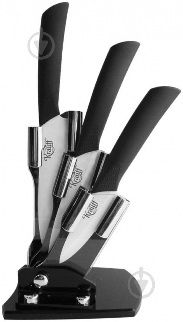 Набор ножей на подставке Krauff 3 предмета 29-166-006 - фото 1