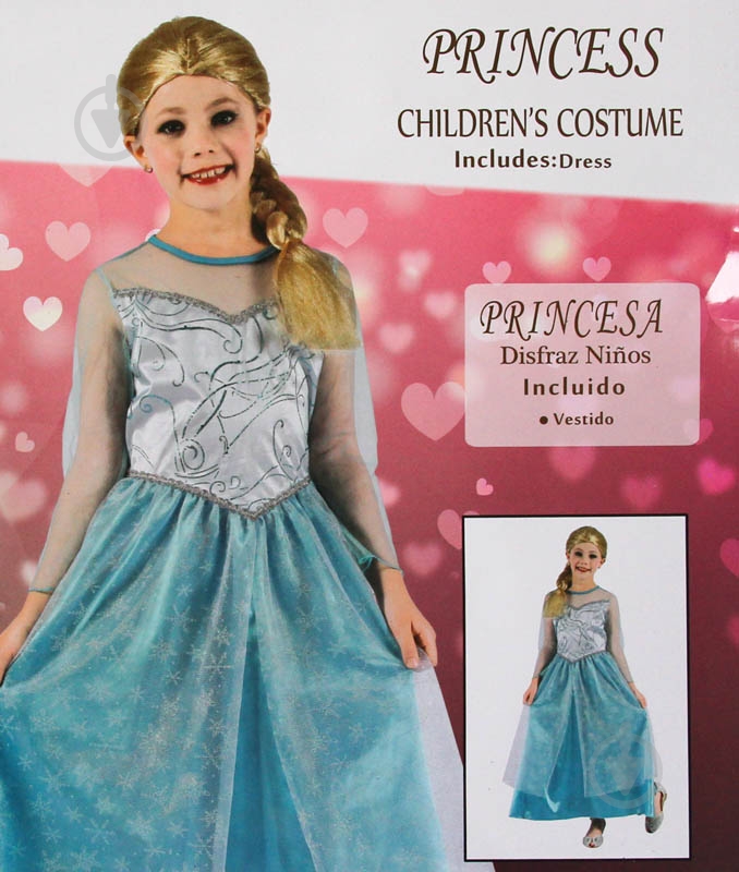 Костюм карнавальний Девілон Принцеса р.110 091079B - фото 1 Костюм карнавальний Девілон Принцеса р.110 091079B - фото 1