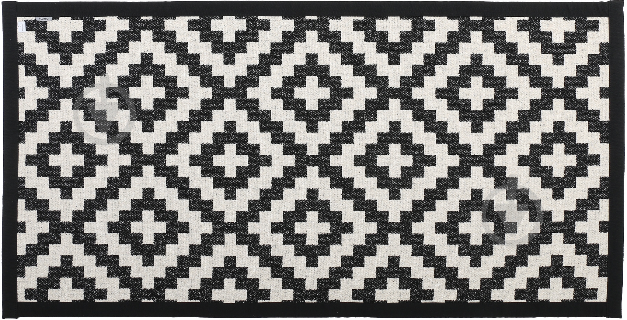 Ковер Viki black 0,7x1,4 м - фото 1