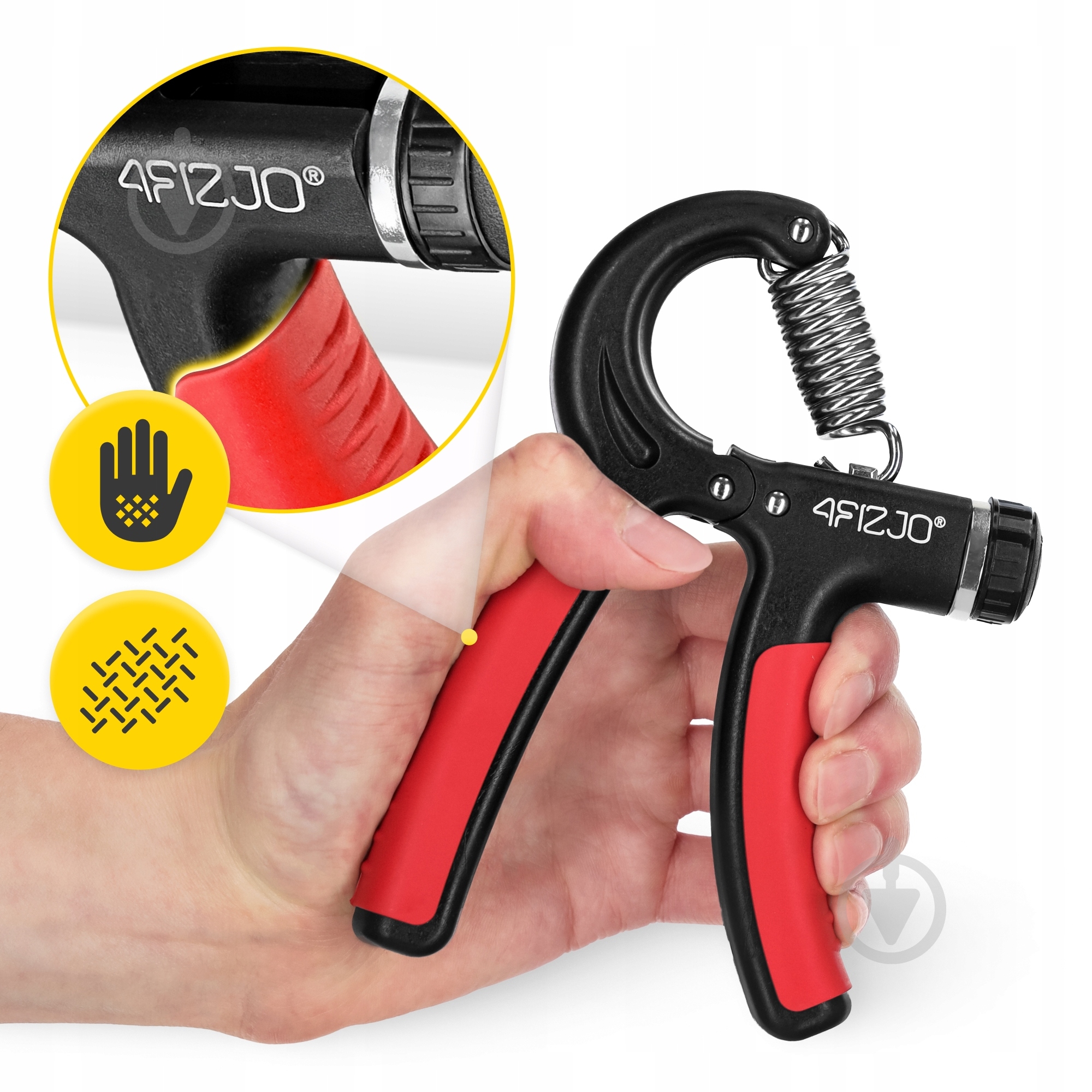 Эспандер 4fizjo 10-40 кг 4FJ0252 Black/Red - фото 4 Эспандер 4fizjo 10-40 кг 4FJ0252 Black/Red - фото 4