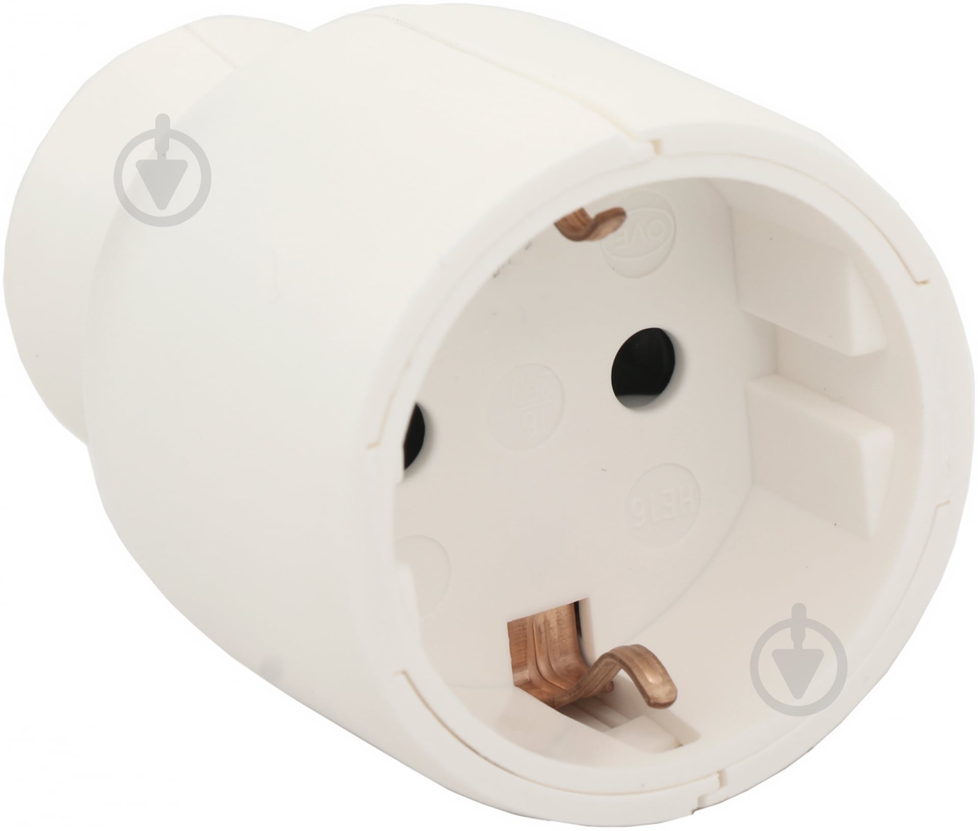 Розетка переносная Legrand 50189 с заземлением 250В IP20 белый - фото 2