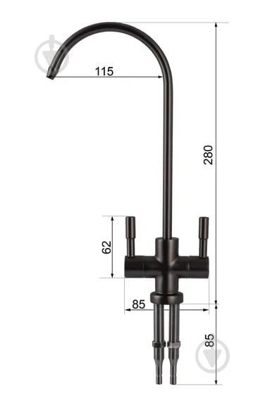 Кран Globus Lux для обратного осмоса для зворотнього осмосу Lazer GLLR-76A-00 - фото 8 Кран Globus Lux для обратного осмоса для зворотнього осмосу Lazer GLLR-76A-00 - фото 8