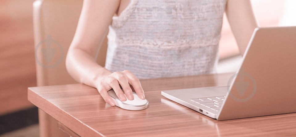 Мышь Xiaomi MI MOUSE XMSB02MW gold - фото 7