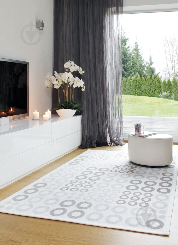 Ковер Narma Kupu white 0,7x1,4 м - фото 5